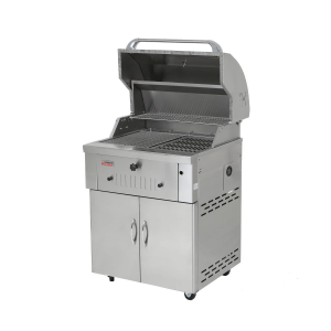Deluxe 30&rdquo; Charcoal BBQ on Cart | Charcoal  | BBQ on Cart
