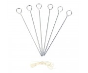Steak Pins/Poultry Lacers - set of 6 | Twine | Competition