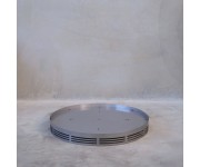 Gather Ember Shield - Stainless | Gather - Corten/Stainless Steel | Gather - Corten/Stainless Steel | Gather - Stainless Steel | Gather - Stainless Steel