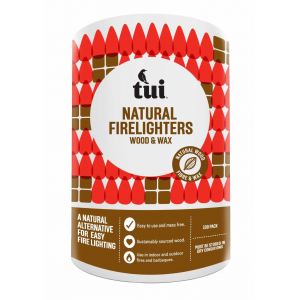Tui Natural Firelighters 100 | BBQ FUEL