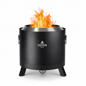 Smokeless Firepit - Black Stainless | Firepits | Southern Firepits | Southern Firepits